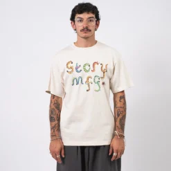 [STORY MFG] GRATEFUL TEE SS _ ECRU BUGGING