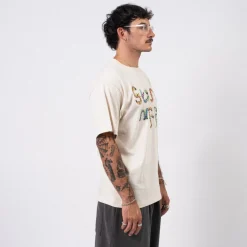 [STORY MFG] GRATEFUL TEE SS _ ECRU BUGGING