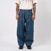 [STORY MFG] LUSH PANTS _ INDIGO DENIM WONKY-WEAR