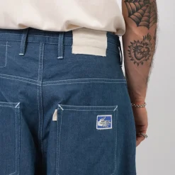 [STORY MFG] LUSH PANTS _ INDIGO DENIM WONKY-WEAR