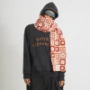 [STORY MFG] PIECE SCARF _ ECRU HEART