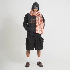 [STORY MFG] PIECE SCARF _ ECRU HEART