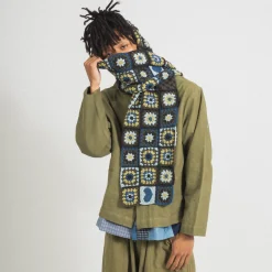 [STORY MFG] PIECE SCARF _ OLIVE HEART