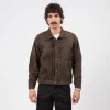 [T.T] LOT.309 BUCKLE-BACKED JACKET _ DAMAGED MUD DYED BROWN