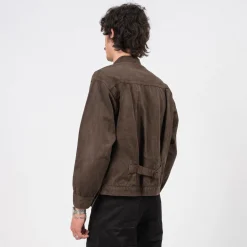 [T.T] LOT.309 BUCKLE-BACKED JACKET _ DAMAGED MUD DYED BROWN