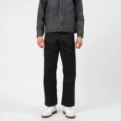 [T.T] LOT.209 BUCKLE-BACKED TROUSERS _ BLACK