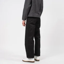 [T.T] LOT.209 BUCKLE-BACKED TROUSERS _ BLACK