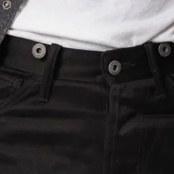 [T.T] LOT.209 BUCKLE-BACKED TROUSERS _ BLACK