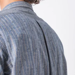 [T.T] LOT.106 NARROW COLLAR SHIRT _ INDIGO CHAMBRAY