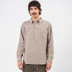 [T.T] LOT.103 WORK SHIRT P/O _ LIGHT BROWN