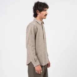 [T.T] LOT.103 WORK SHIRT P/O _ LIGHT BROWN