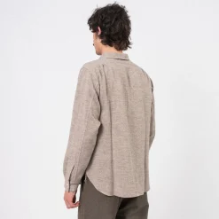 [T.T] LOT.103 WORK SHIRT P/O _ LIGHT BROWN