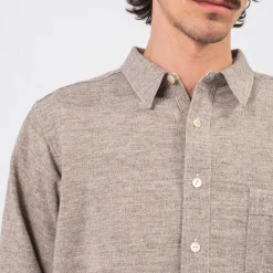 [T.T] LOT.103 WORK SHIRT P/O _ LIGHT BROWN