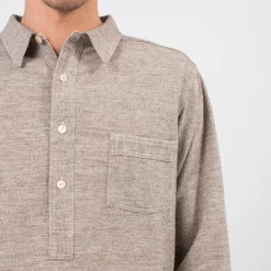 [T.T] LOT.103 WORK SHIRT P/O _ LIGHT BROWN