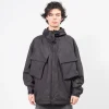 [UNAFFECTED] FUNCTIONAL SMOCK PARKA _ BLACK