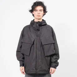 [UNAFFECTED] FUNCTIONAL SMOCK PARKA _ BLACK