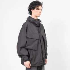 [UNAFFECTED] FUNCTIONAL SMOCK PARKA _ BLACK