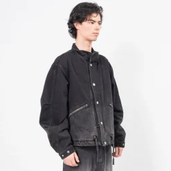 [UNAFFECTED] SHORT MODS BLOUSON _ GRADATION BLACK