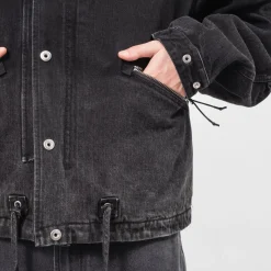 [UNAFFECTED] SHORT MODS BLOUSON _ GRADATION BLACK