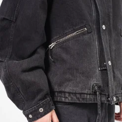[UNAFFECTED] SHORT MODS BLOUSON _ GRADATION BLACK