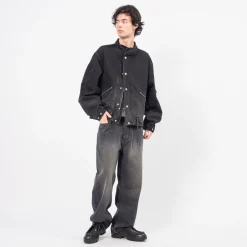 [UNAFFECTED] SHORT MODS BLOUSON _ GRADATION BLACK