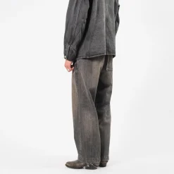 [YOKO SAKAMOTO] BELTED TROUSERS _ VINTAGE BLACK