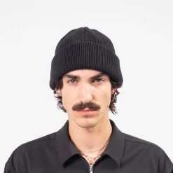 [YOKO SAKAMOTO] KNIT BIG WATCH CAP _ BLACK
