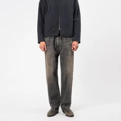 [YOKO SAKAMOTO] 5POCKET EASY PANTS _ VINTAGE BLACK