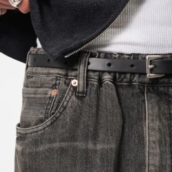 [YOKO SAKAMOTO] 5POCKET EASY PANTS _ VINTAGE BLACK