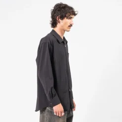 [YOKO SAKAMOTO] ZIP SHIRT _ BLACK