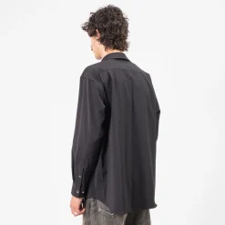 [YOKO SAKAMOTO] ZIP SHIRT _ BLACK