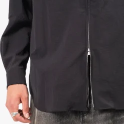 [YOKO SAKAMOTO] ZIP SHIRT _ BLACK