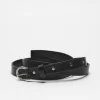 [YOUTH] LONG LEATHER BELT _ BLACK