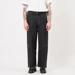 [YOUTH] REBUILD 004 DENIM PANTS _ WASHED BLACK