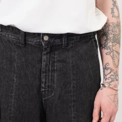 [YOUTH] REBUILD 004 DENIM PANTS _ WASHED BLACK
