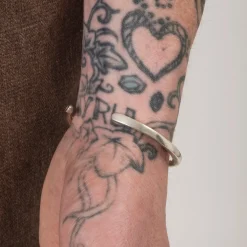 [YOUTH] SILVER OPEN BANGLE