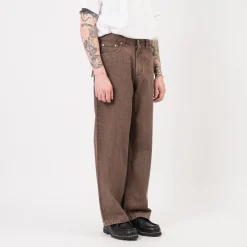 [YOUTH] WIDE DENIM PANTS _ BROWN